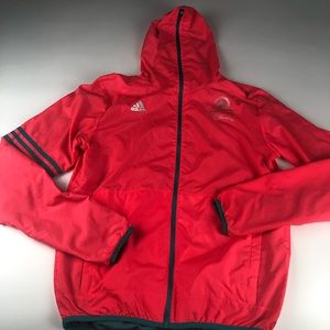 Adidas  Boston marathon wind breaker s jacket